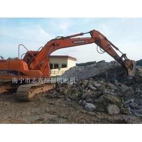 租挖掘机怎么收费 建筑安装工程机械出租 南宁勾机的出租信息